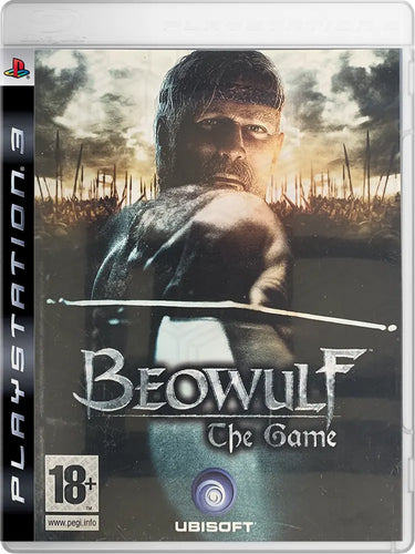 Beowulf PlayStation 3 spil cover med æske og manual.