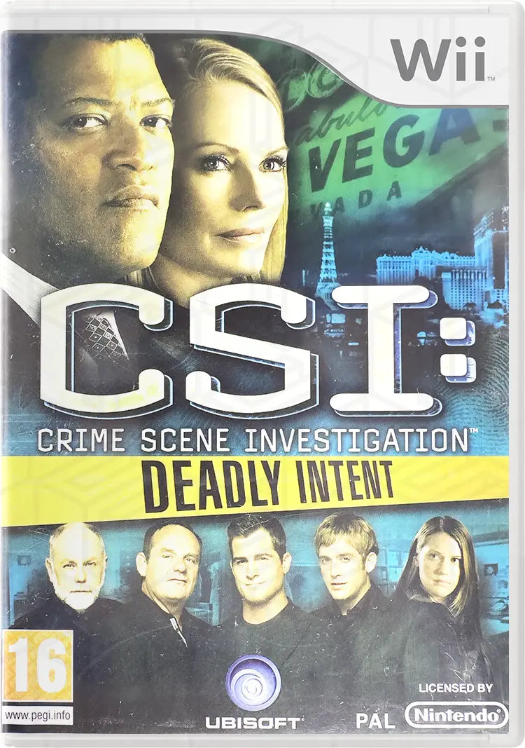 CSI: Crime Scene Investigation Deadly Intent