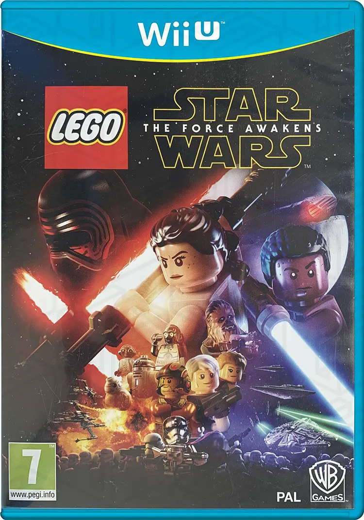 LEGO Star Wars: The Force Awakens, et brugt Nintendo Wii U spil, komplet med æske og indlægsseddel, solgt af SPILBOKS.