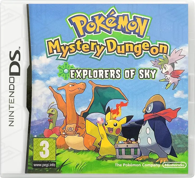 Pokemon Mystery Dungeon: Explorers Of Sky