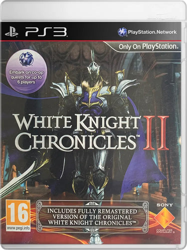 WHITE KNIGHT CHRONICLES II PlayStation 3 spilcover – et eftertragtet PS3 spil fra SPILBOKS